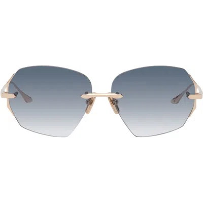 Dita Gold Dahlvin Sunglasses