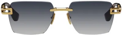 Dita Meta-evo One Dts147-a-04 Rectangle Sunglasses In Grey