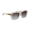 Dita Grand-apx Dt Dts417-a-02 Unisex Square Sunglasses In Beige