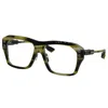Dita Grand-apx Opt Dt Dtx417-a-03 Unisex Square Eyeglasses 57mm In Multi