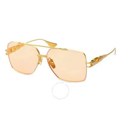 Dita Grand-emperik Apricot Navigator Unisex Sunglasses Dts159-a-04 61