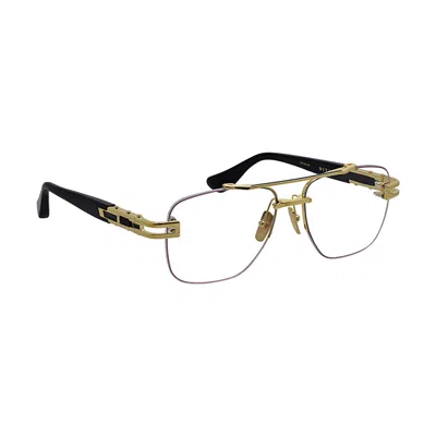 Dita Grand-evo Rx Dt Dtx146-a-01 Unisex Rimless Eyeglasses 57mm In Gold