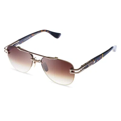 Dita Grand-evo Twowhite Gold Brown W In White Gold Brown