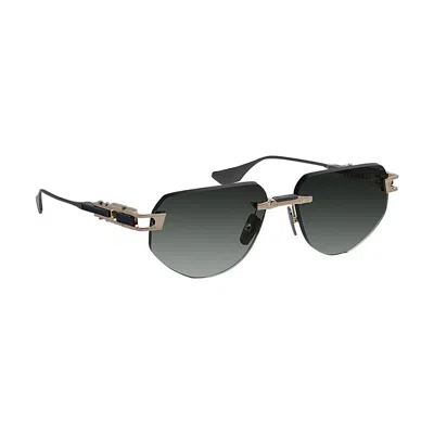 Dita Grand-imperyn Dt Dts164-a-02 Unisex Rimless Sunglasses In Green