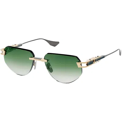 Dita Grand-imperyn Dt Dts164-a-02 Unisex Rimless Sunglasses In Gold