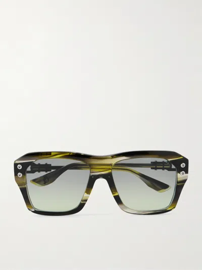 Dita Grand-apx D-frame Acetate Sunglasses In Multi