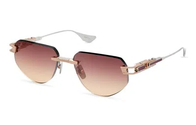 Dita Grand-imperyn Burgundy Gradient Irregular Unisex Sunglasses Dts164-a-03 56 In ["pink","gold Tone","rose Gold Tone","silver Tone","red"]