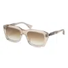 Dita Grandmaster-nine Brown Gradient Square Unisex Sunglasses Dts464-a-02 54 In Brown