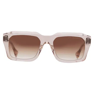 Dita Grandmaster-nine Brown Gradient Square Unisex Sunglasses Dts464-a-02 54