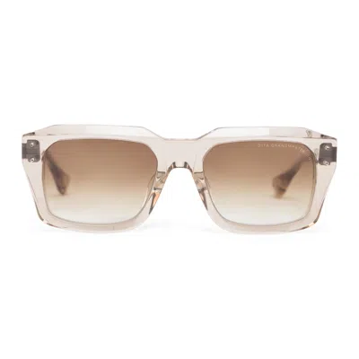 Dita Grandmaster-nine Khaki Crystal - Antique Silver In Os