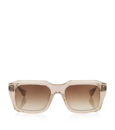 Dita Grandmaster-nine Square Sunglasses In Neutral
