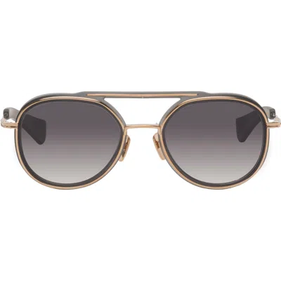 Dita Gray & Gold Spacecraft Sunglasses