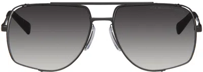 Dita Grey Midnight Special Sunglasses In Black Iron