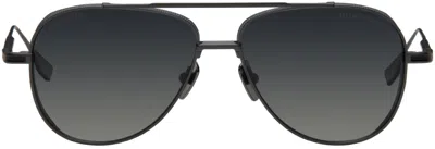 Dita Gray Subsystem Sunglasses In Black