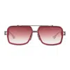 Dita Hyperlux-1000 Ruby - Antique Cocoa Bean - Matte Silver In Os