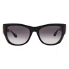 Dita Icelus Grey Gradient Cat Eye Ladies Sunglasses Dts438-a-01 55 In Multi