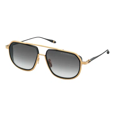 Dita Intracraft Dt Dts165-a-01 Unisex Navigator Sunglasses In Gold