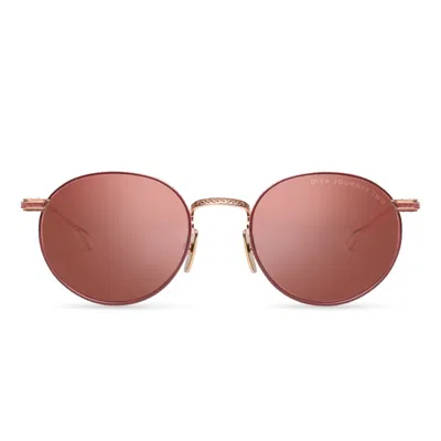 Dita Journey-tworose Gold Cherry Red In Rose Gold Cherry Red