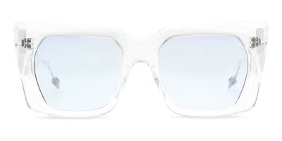 Dita Kamin Dts430-a-02 Women's Sunglasses Clear Size 56 In Transparent