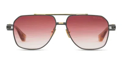 DITA KUDRU - BLACK IRON / YELLOW GOLD SUNGLASSES