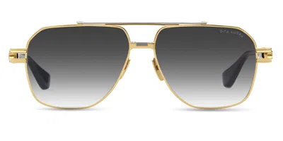 Dita Kudru Dts436-a-01 Men's Sunglasses Gold Size 61