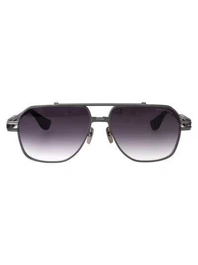 Dita Kudru Sunglasses In Black Iron - Black Palladium W/ Dark Grey To Clear Gradient