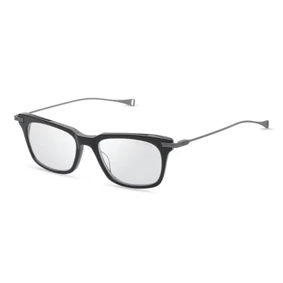 Dita Lancier Blue Light Block Square Unisex Eyeglasses Lsa-437 01 52 In Multi