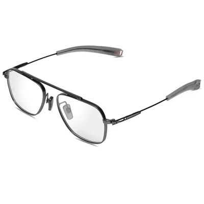 Dita Lancier Demo Navigator Unisex Eyeglasses Lsa-105 01 53 In Black