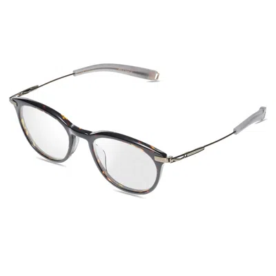 Dita Lancier Demo Oval Unisex Eyeglasses Lsa-402 02 50 In Brown