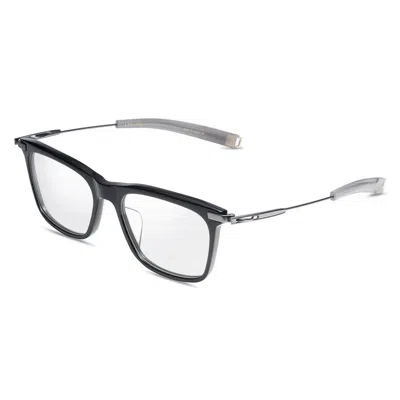 Dita Lancier Demo Square Unisex Eyeglasses Lsa-405 01 53 In Black