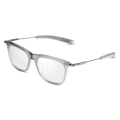 Dita Lancier Demo Square Unisex Eyeglasses Lsa-405 03 53 In Gray
