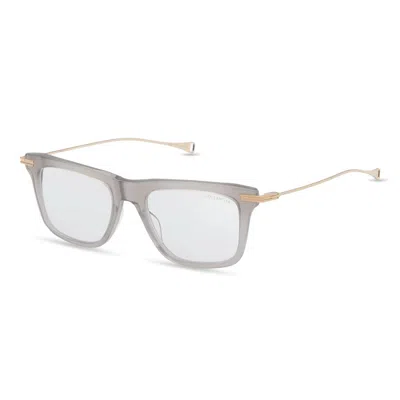 Dita Lancier Demo Square Unisex Eyeglasses Lsa-436 02 54 In Gray