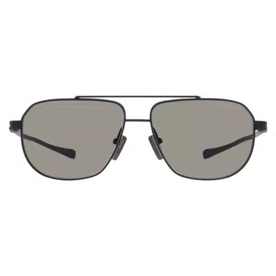 Dita Lancier Green Navigator Unisex Sunglasses Lsa-424 04 57 In Black