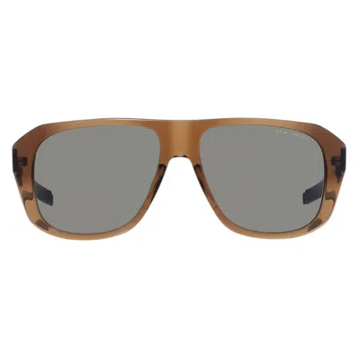 Dita Lancier Green Pilot Unisex Sunglasses Lsa-431 03 56 In Grey