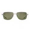 Dita Lancier Lsa 119 04 Matte Black Sunglasses In Green