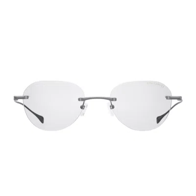 Dita Lancier Lsa 121 04 Gunmetal Glasses In Argento