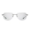 Dita Lancier Lsa Dlx119 02 Black Sand Glasses In Metallic