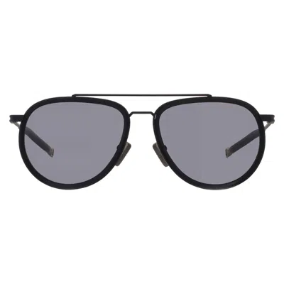 Dita Lancier Polarized Grey Pilot Unisex Sunglasses Lsa-441 02 56 In Black