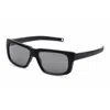 Dita Lancier Polarized Grey Rectangular Unisex Sunglasses Lsa-715 02 58 In Black