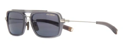 Pre-owned Dita Lancier Sunglasses Lsa-404 Dls404-56-03-a Matte Crystal Grey In Gray