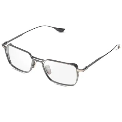 Dita Lindstrum Demo Rectangular Men's Eyeglasses Dtx125-03 51 In Gray