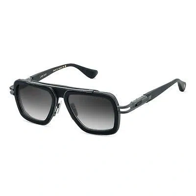 Pre-owned Dita Lxn-evo Dts 403-a-05 Matte Black Iron Grey Gradient Sunglasses Authentic