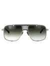 Dita Mach-five Sunglasses In Black Palladium - Black Iron W Dark G15 To Clear Gradient