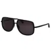 Dita Mach-one Dt Drx-2030-v-gry-blk-59 Unisex Aviator Sunglasses In Multi