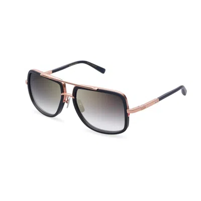 Dita Mach-one Grey Gradient Gold Flash Navigator Men's Sunglasses Drx-2030-l 59