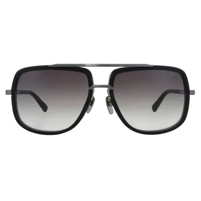 Dita Mach-one Grey Gradient Navigator Men's Sunglasses Drx-2030-e 59 In Black