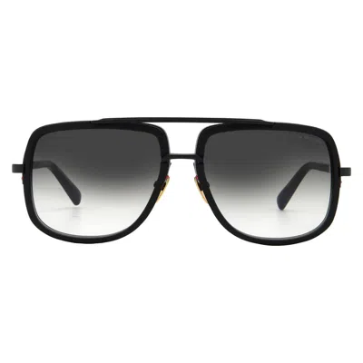 Dita Mach-one Grey Gradient Navigator Men's Sunglasses Drx-2030-g 59 In Black