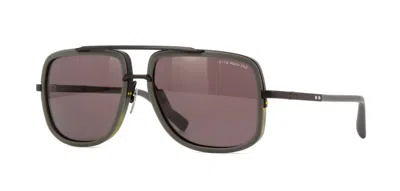 Pre-owned Dita Mach-one Matte Black Castle Rock/dark Grey (v-gry-blk) Sunglasses In Gray
