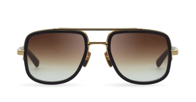 Dita Mach-s - Yellow Gold / Black Sunglasses In Gold/black