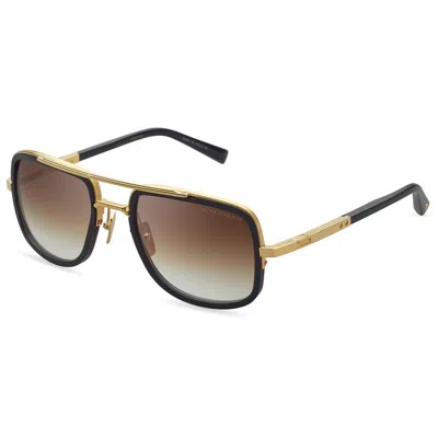 Dita Mach-s Brown Gradient Navigator Men's Sunglasses Dts412-a-01 54